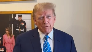President Donald Trump in het Witte Huis