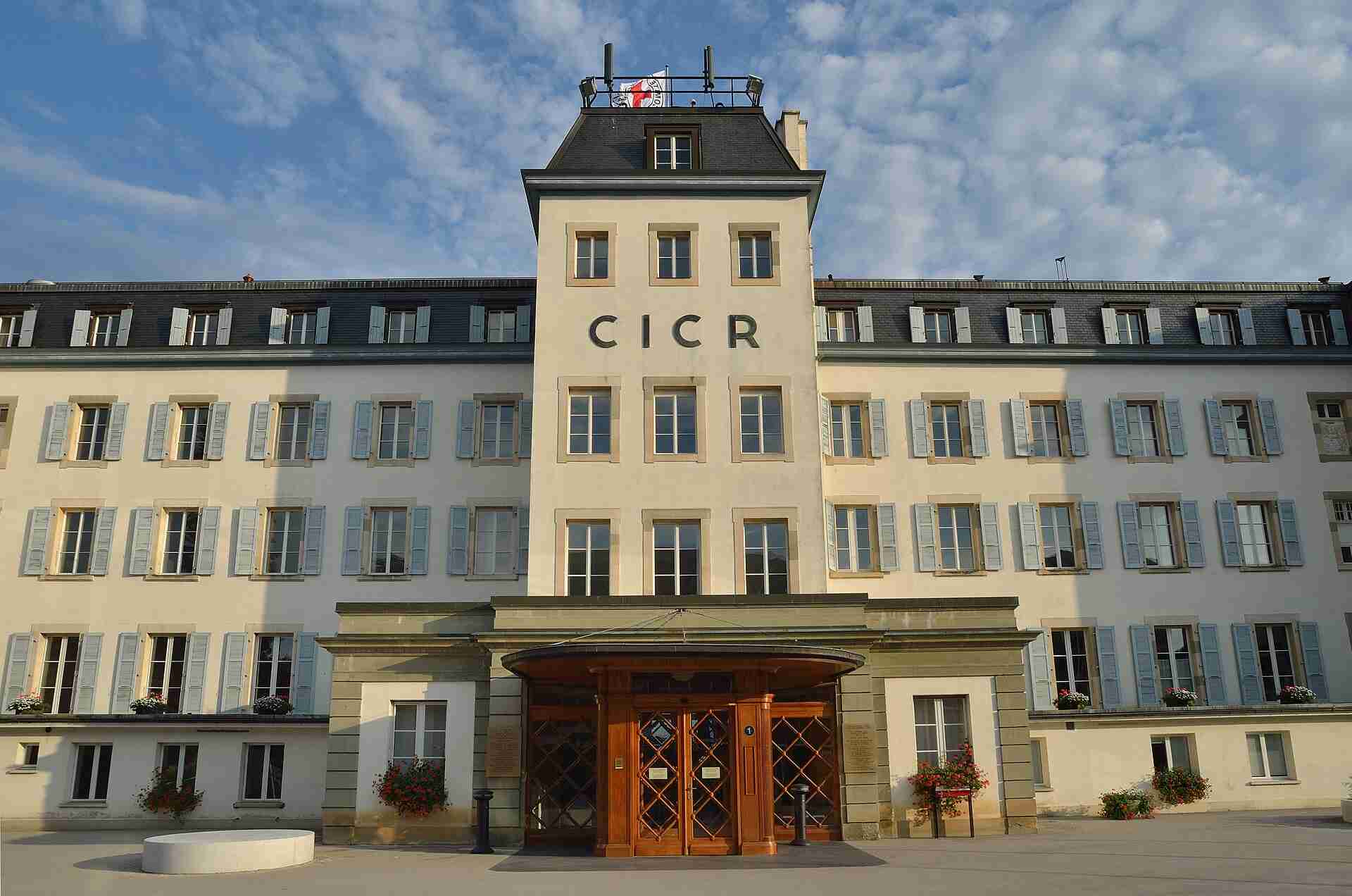 Hoofdkantoor van het Internationale Rode Kruis in Gen&egrave;ve